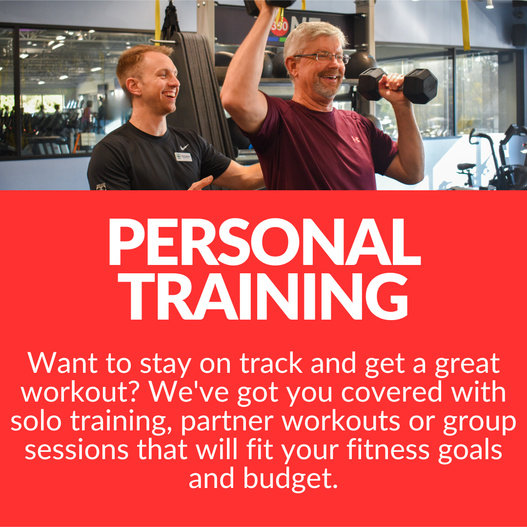 Wheaton Sport Center Personal Training - Want to stay on track and get a great workout? We've got you covered with solo training, partner workouts or group sessions that will fit your fitness goals and budget.