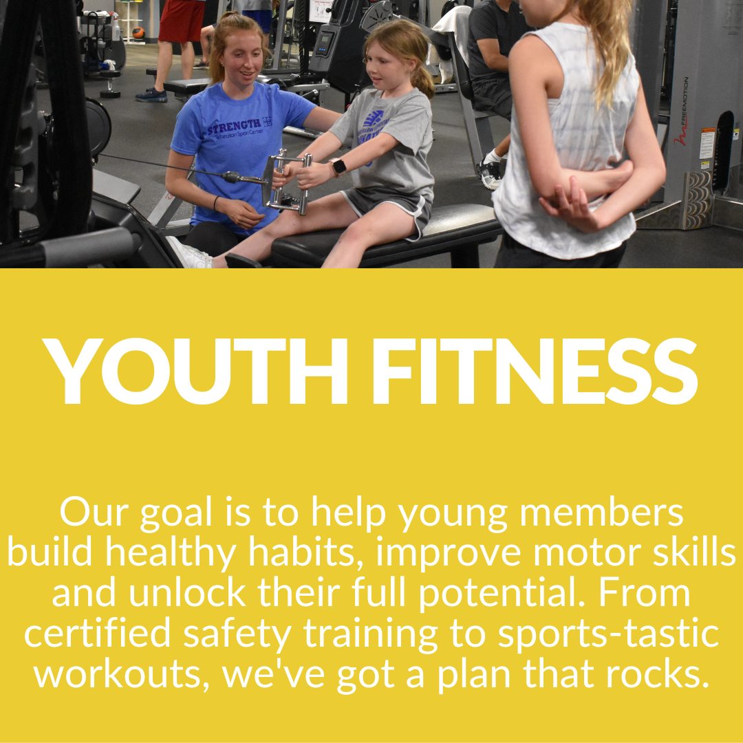 Wheaton Sport Center Youth Fitness - Our goal is to help young members build healthy habits, improve motor skills and unlock their full potential. From certified training to sports-tastic workouts, we've got a plan that rocks.