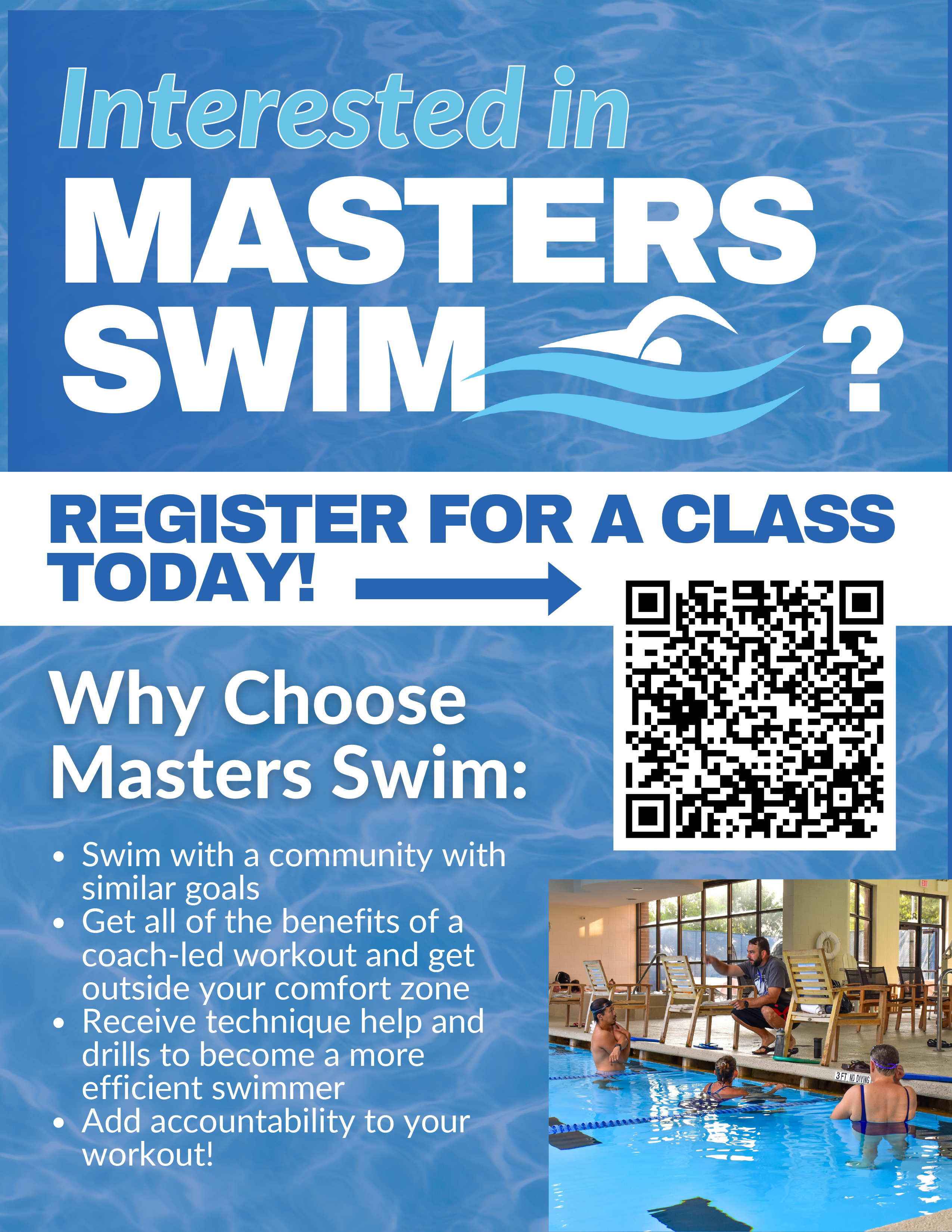 Wheaton Sport Center Masters Swim - interested in Masters Swim? Try a class!