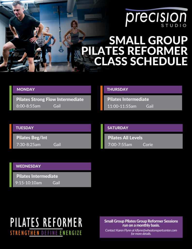 Wheaton Sport Center Pilates Schedule