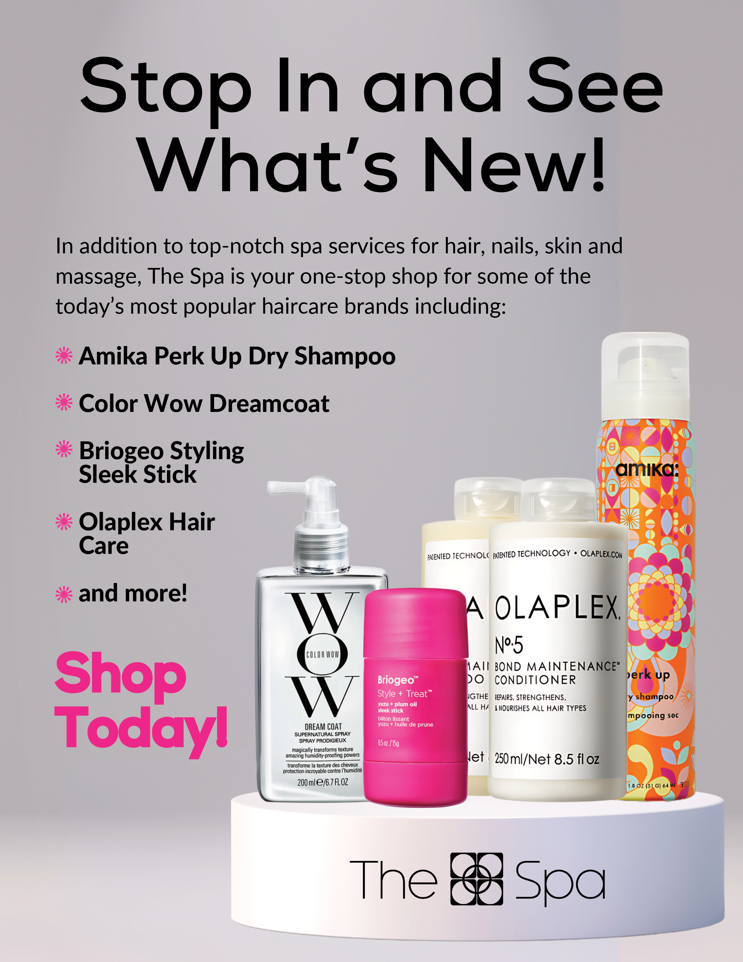 Wheaton Sport Center Spa What's New at The Spa