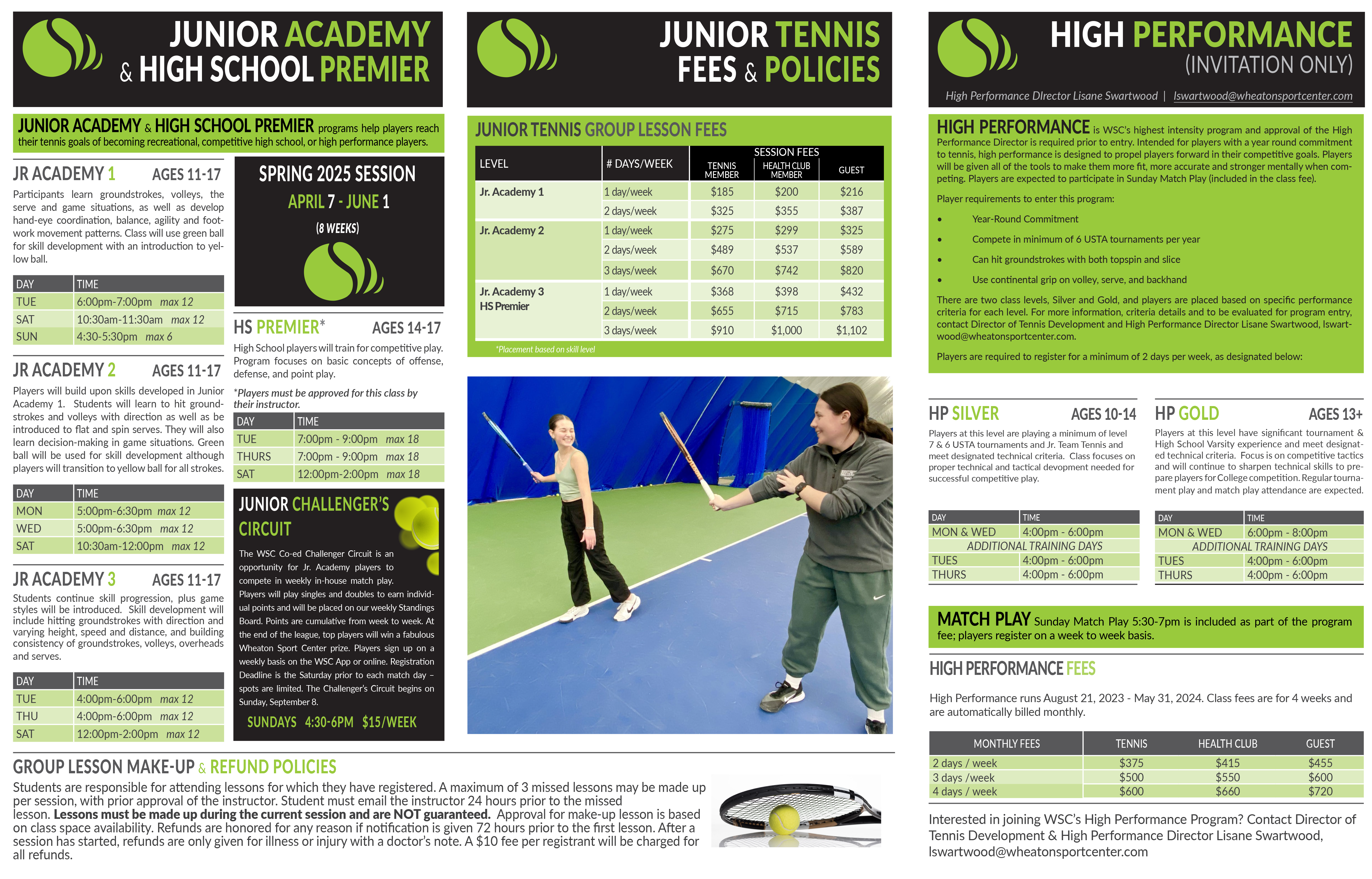 Wheaton Sport Center Junior Tennis Spring-3.3