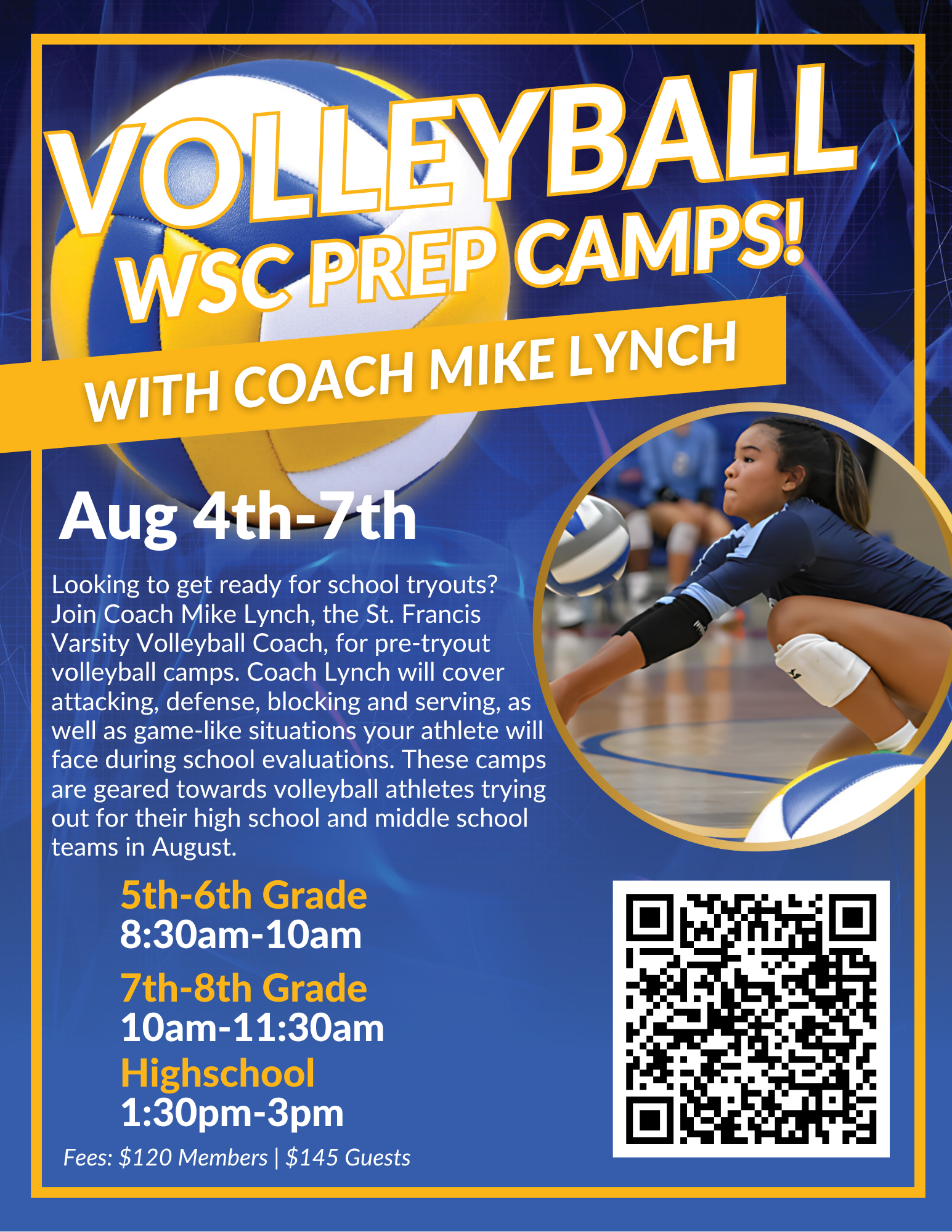 Wheaton Sport Center June Volleyball Camps