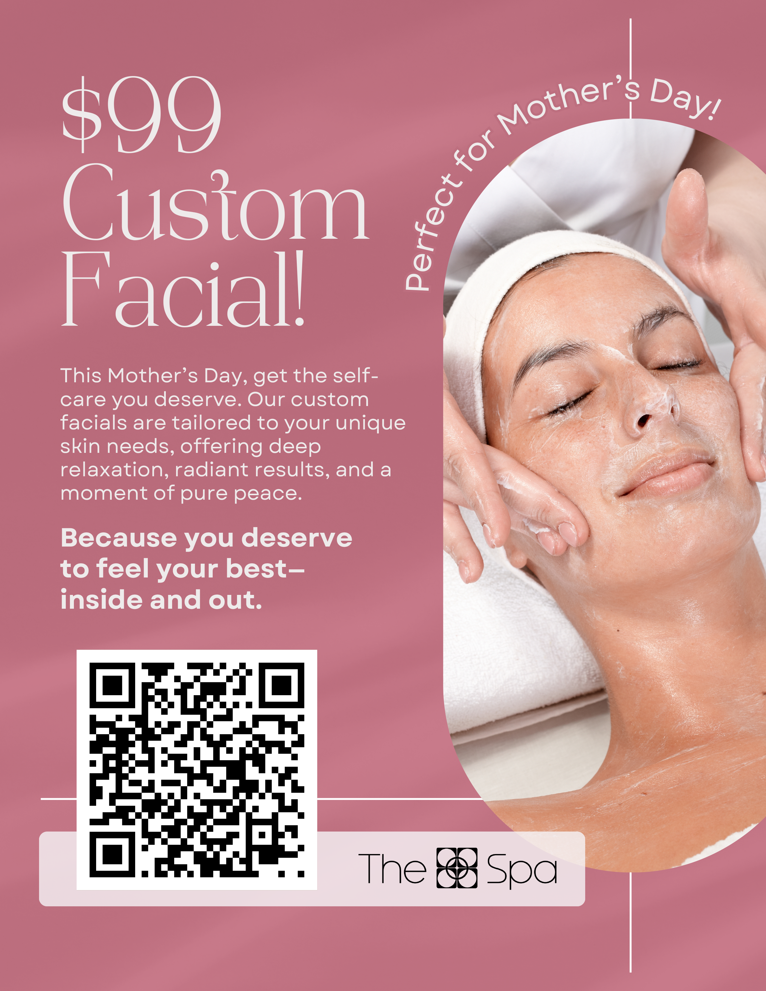 Wheaton Sport Center Spa Promos - Custom Facial Special