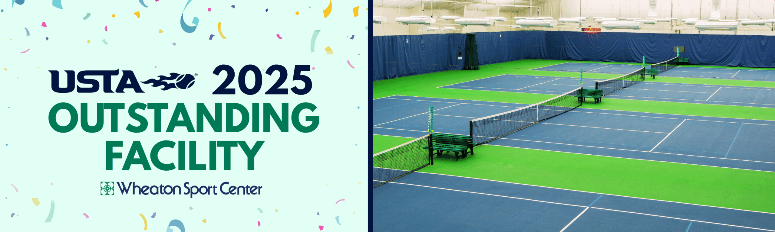 Wheaton Sport Center Web Banner - USTA Facility of the Year