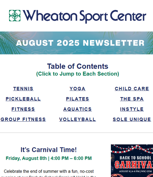 August Newsletter 2025