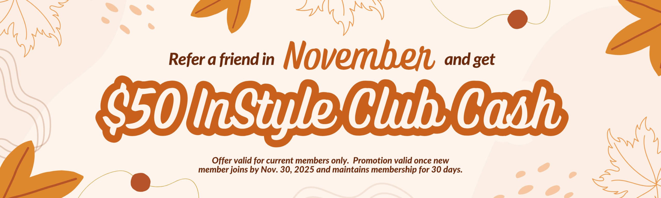 Wheaton Sport Center Refer a Friend November