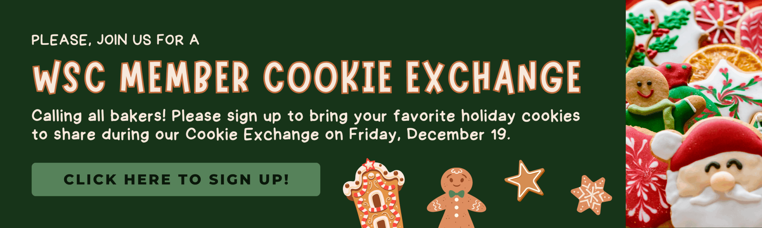 Wheaton Sport Center Cookie Exchange 2025