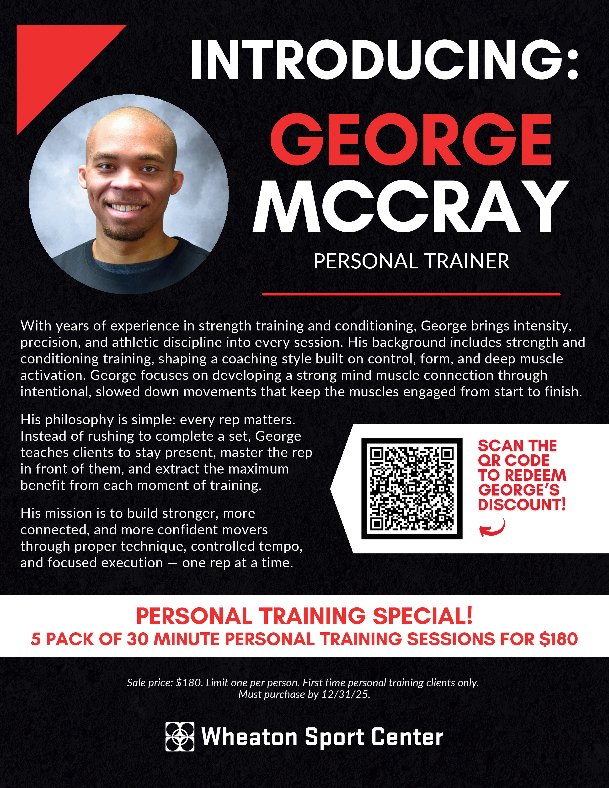 Wheaton Sport Center Syed Fitness Promo