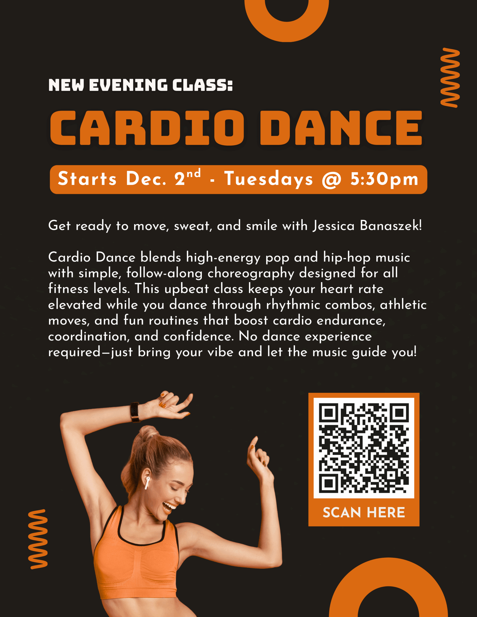 Wheaton Sport Center Group Fitness Promo Dec Cardio Dance