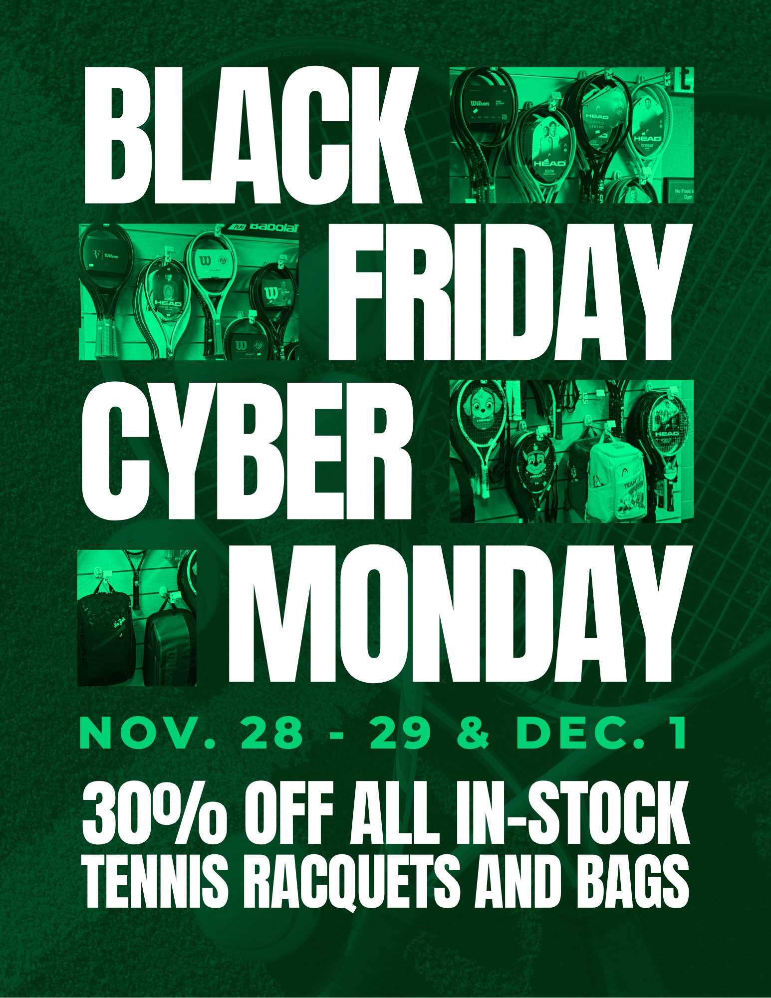 Wheaton Sport Center Tennis Black Friday 2025