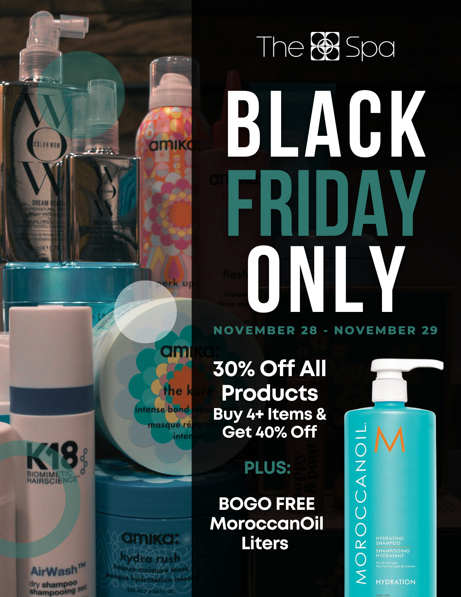 Wheaton Sport Center The Spa Black Friday promo
