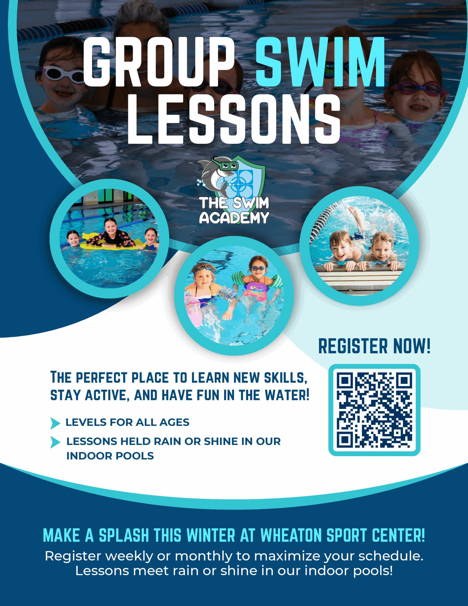 Wheaton Sport Center Aquatics Group Swim Lessons