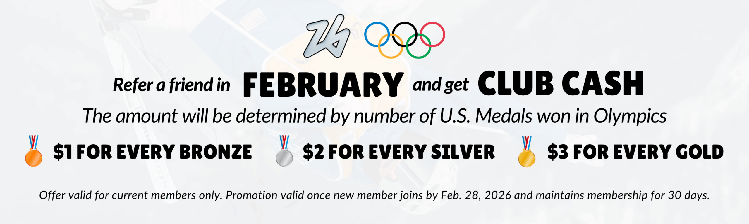 Wheaton Sport Center February Refer a Friend