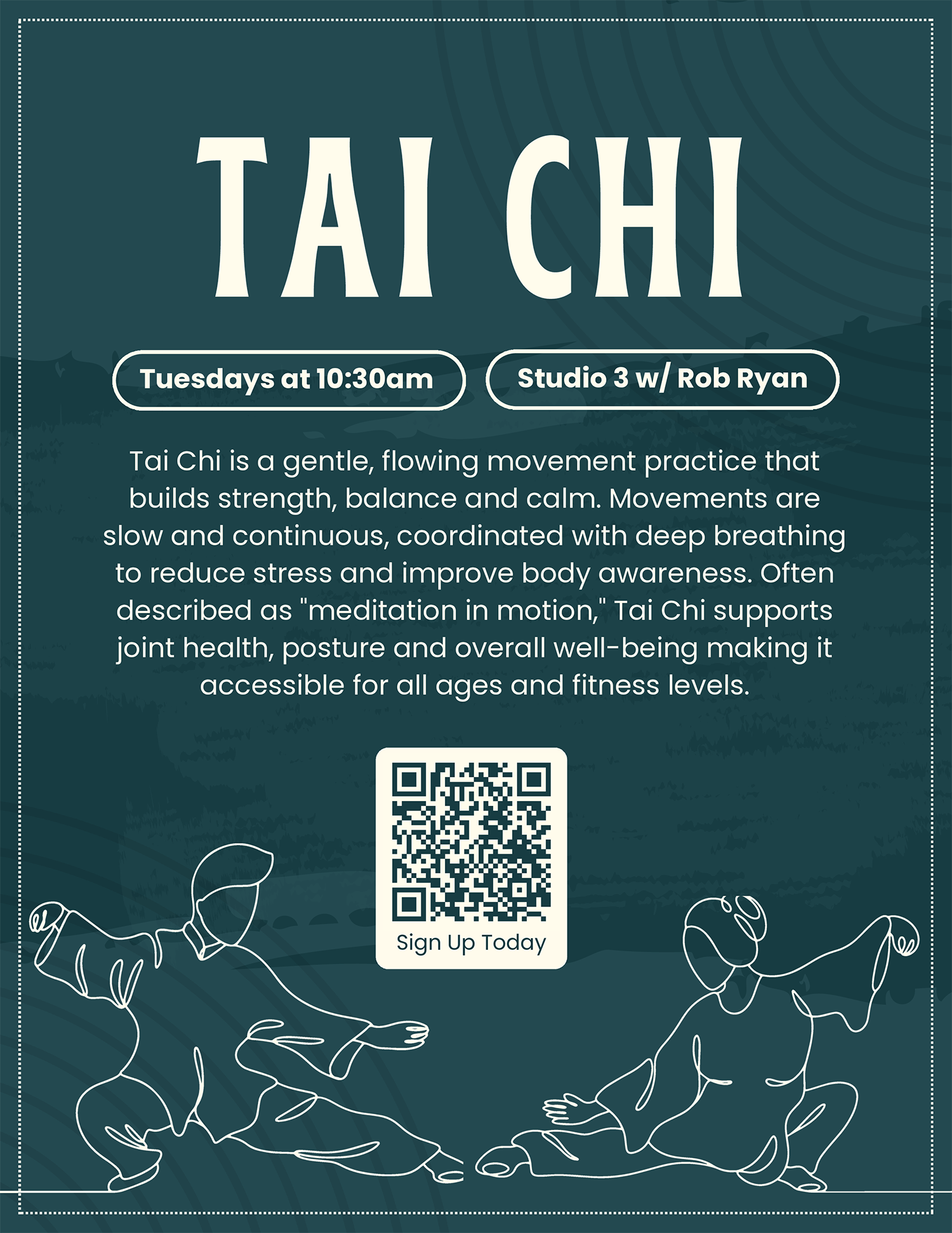 Wheaton Sport Center Group Fitness March Tai Chi