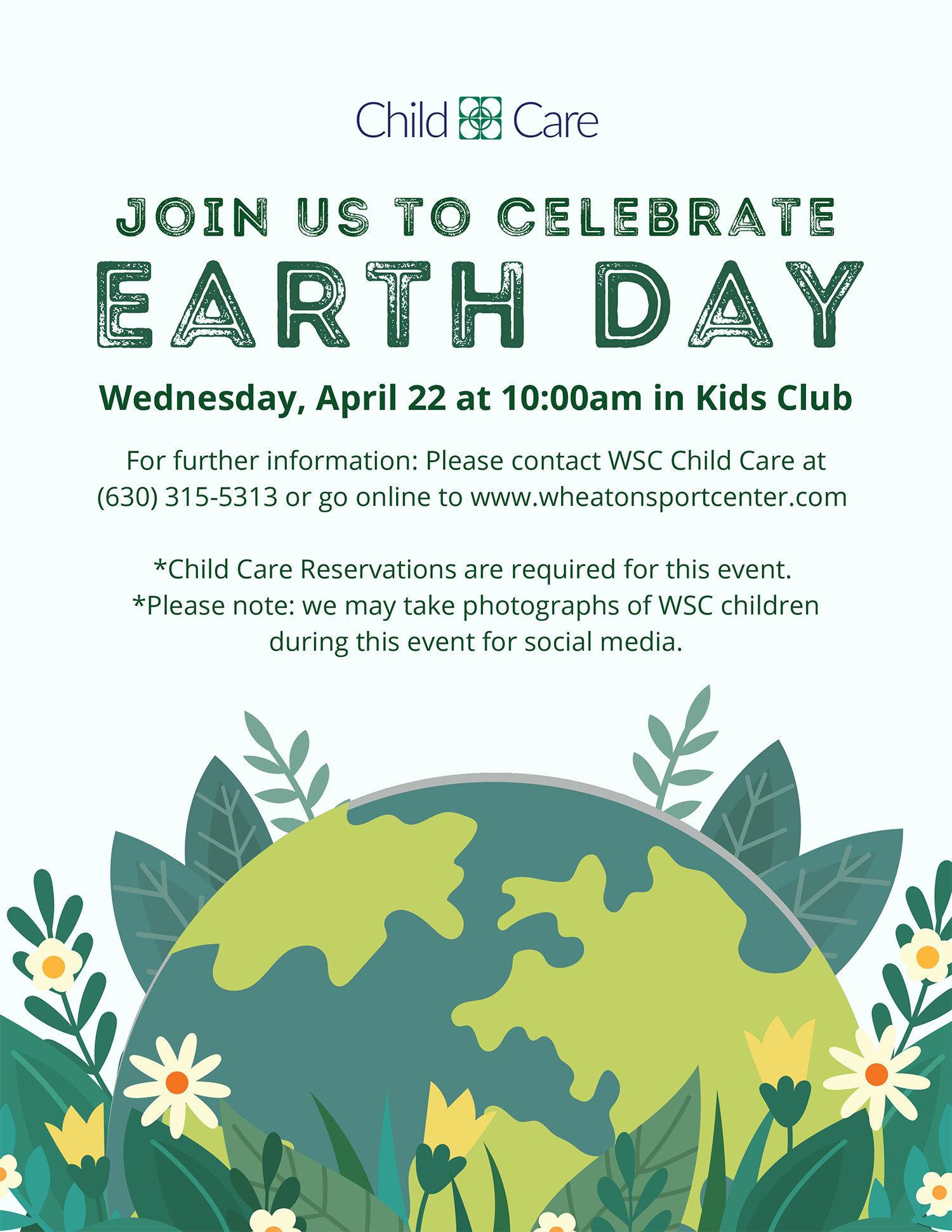 Wheaton Sport Center Child Care Year Round Drop Off Service 3.17