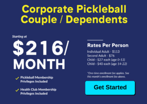 Wheaton Sport Center Corporate Pickleball Couple Dependents