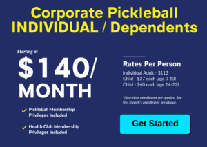 Wheaton Sport Center Corporate Pickleball Individual Dependents