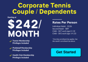 Wheaton Sport Center Corporate Tennis Couple Dependents