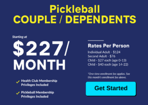Wheaton Sport Center Pickleball Couple Dependents