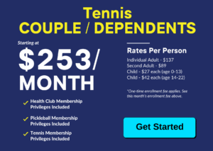 Wheaton Sport Center Tennis Couple Dependents