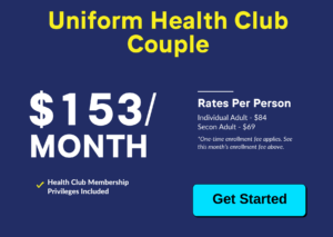 Wheaton Sport Center Uniform Health Club Couple