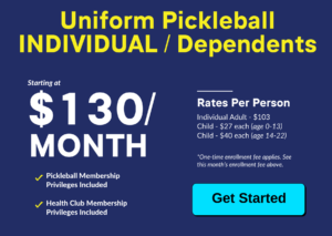 Wheaton Sport Center Uniform Pickleball Individual Dependents