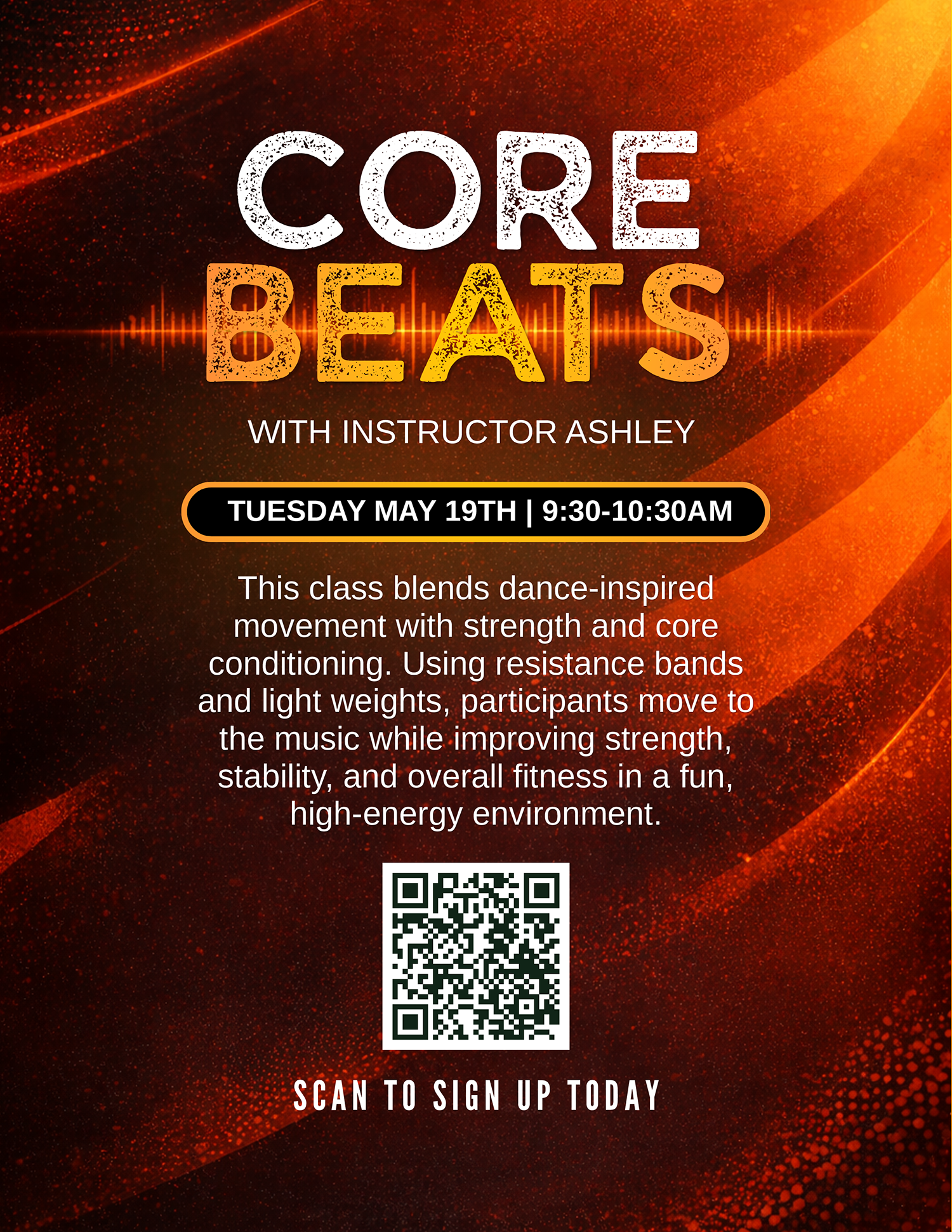 Wheaton Sport Center Group Fitness Core Beats May 19