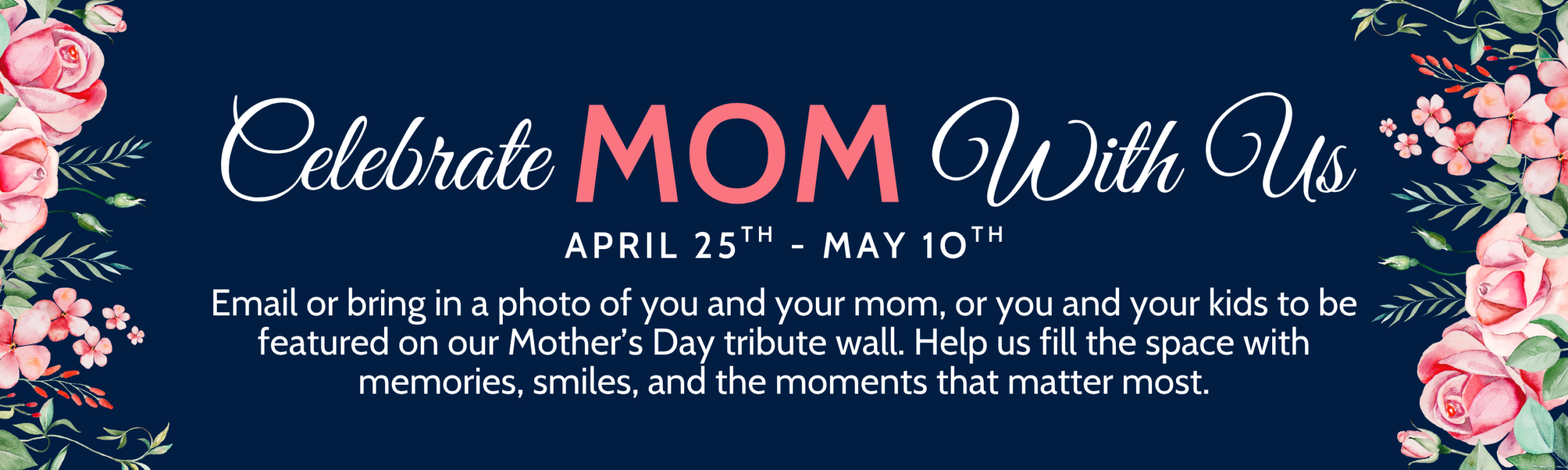 Wheaton Sport Center Mothers Day Wall