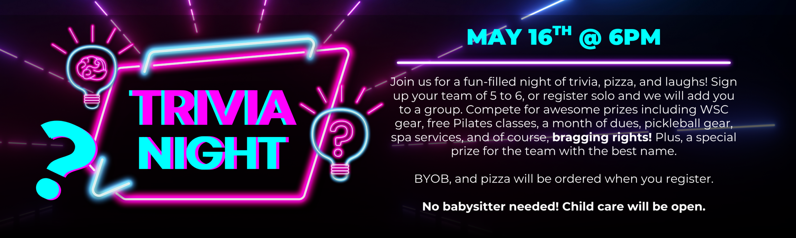 Wheaton Sport Center Trivia Night 5.16