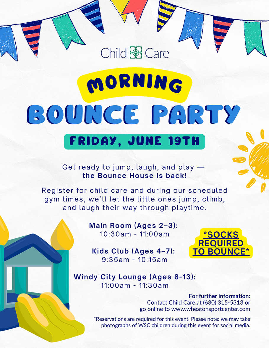 Wheaton Sport Center Child Care Bounce Party
