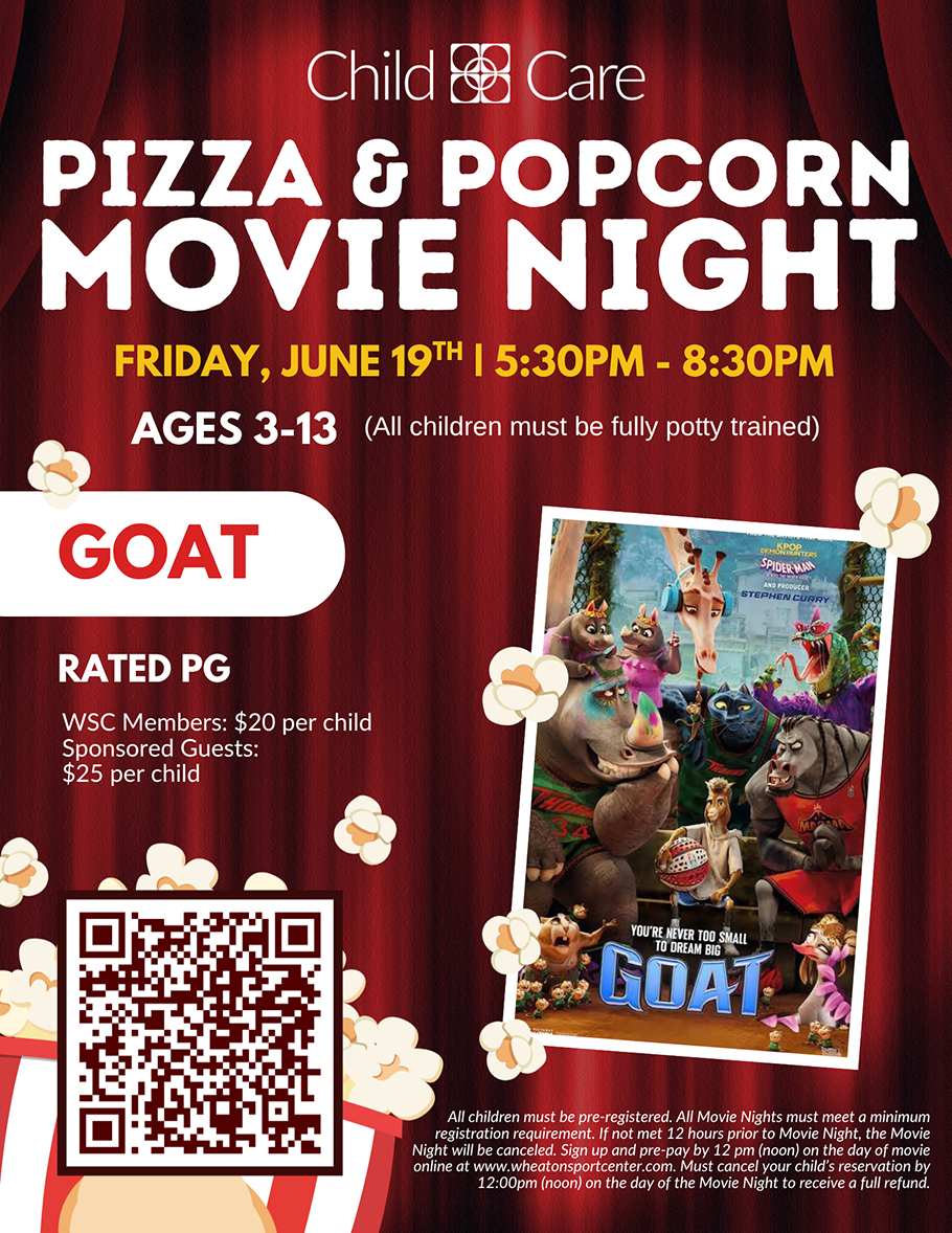 Wheaton Sport Center Child Care Movie Night