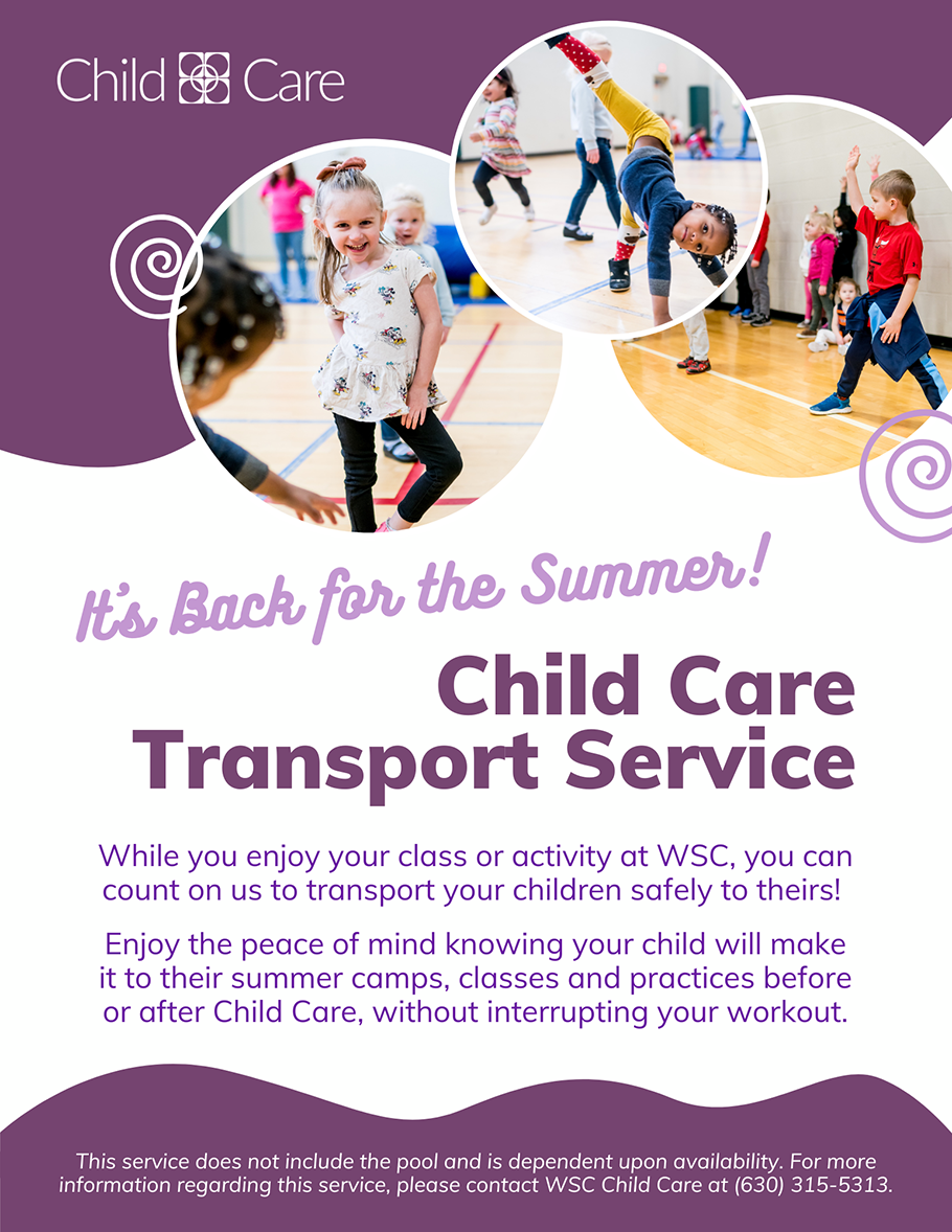 Wheaton Sport Center Child Care Transport Service
