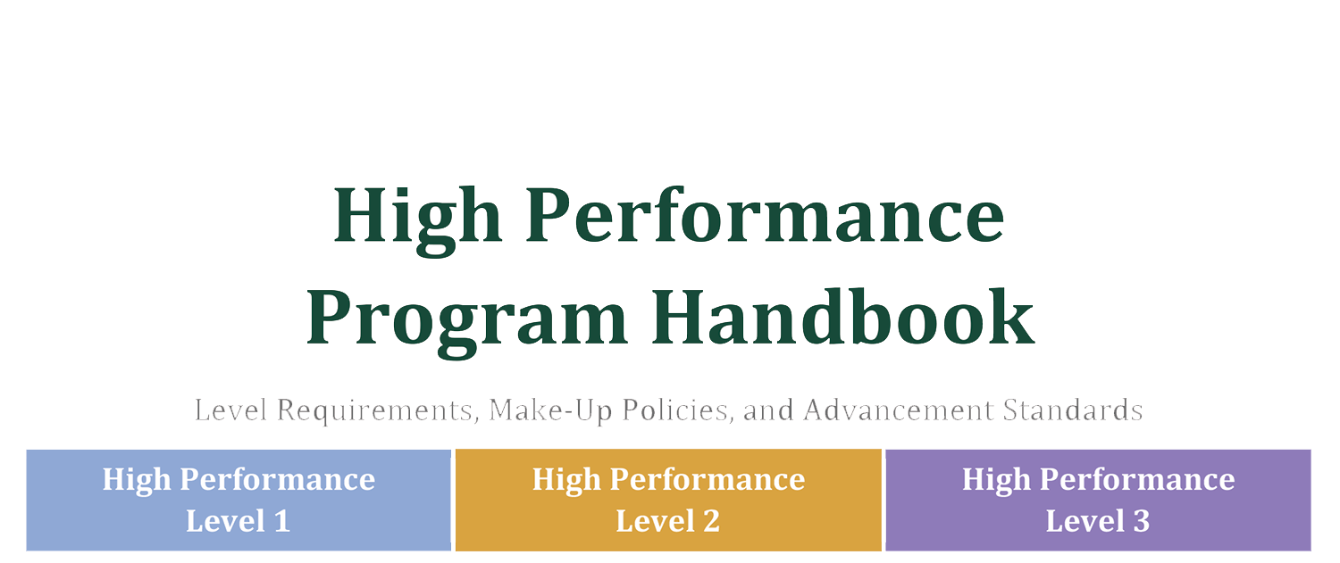 Wheaton Sport Center High Performance Program Handbook button