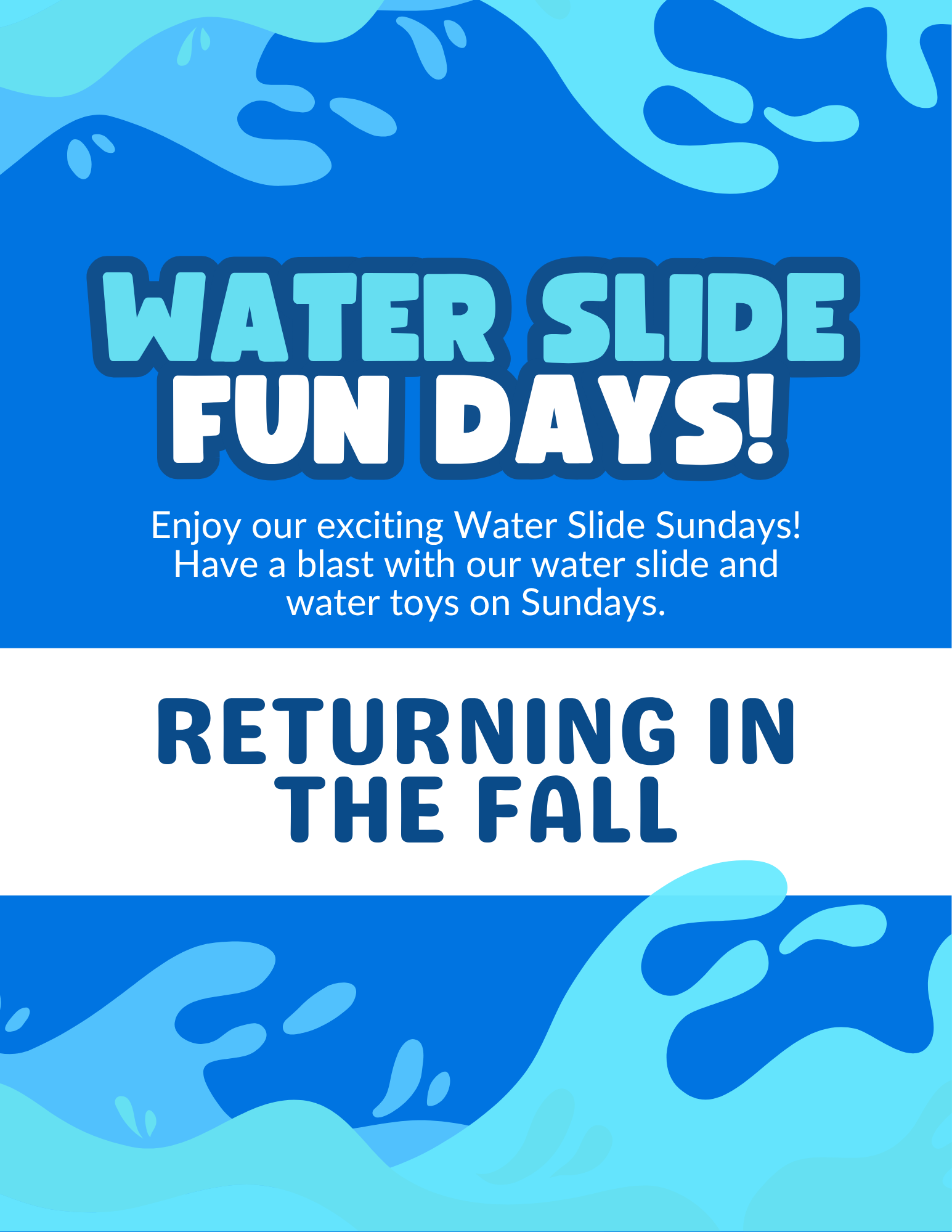 Wheaton Sport Center Slide Time Fall