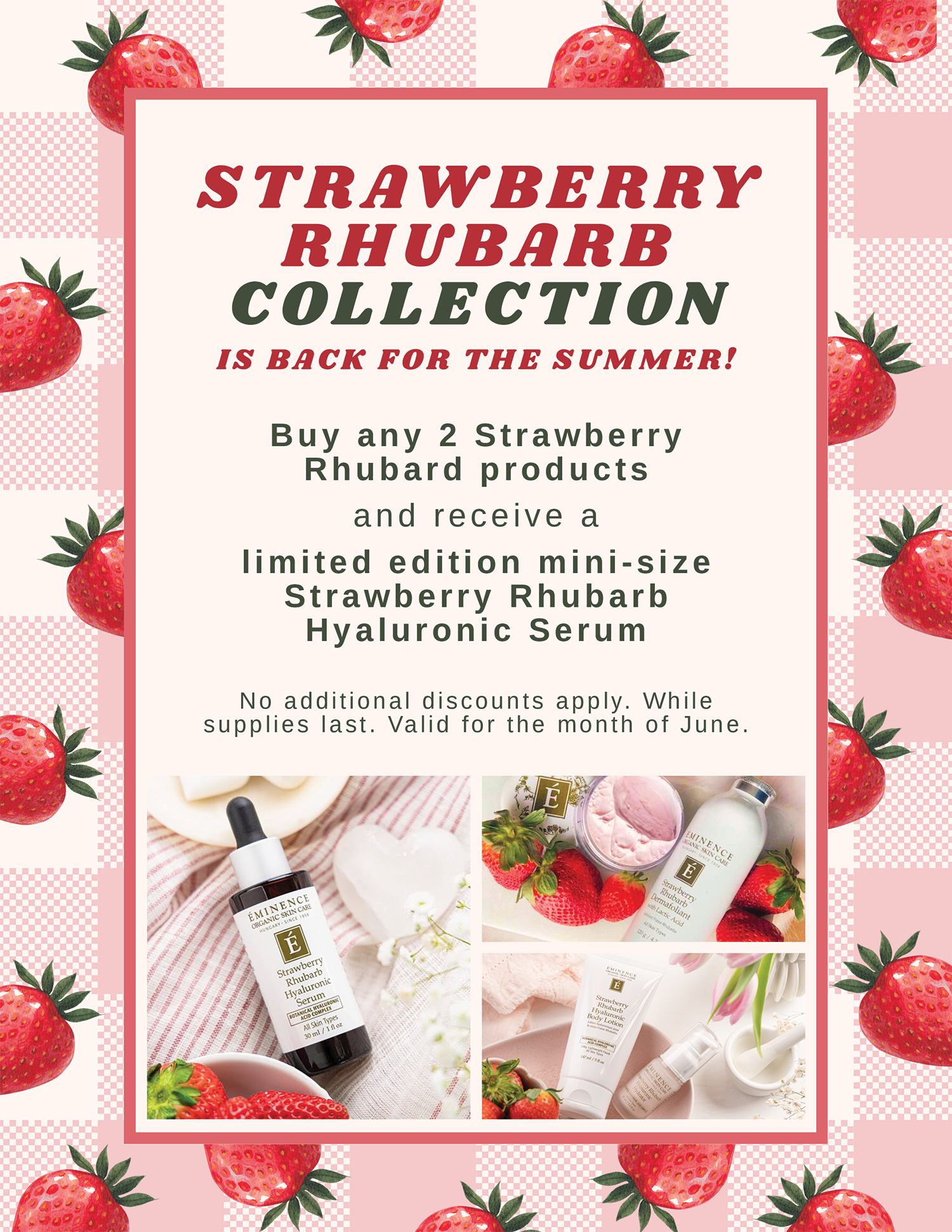 Wheaton Sport Center Spa strawberry rhubarb june
