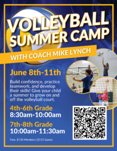 Wheaton Sport Center Volleyball Summer Camps