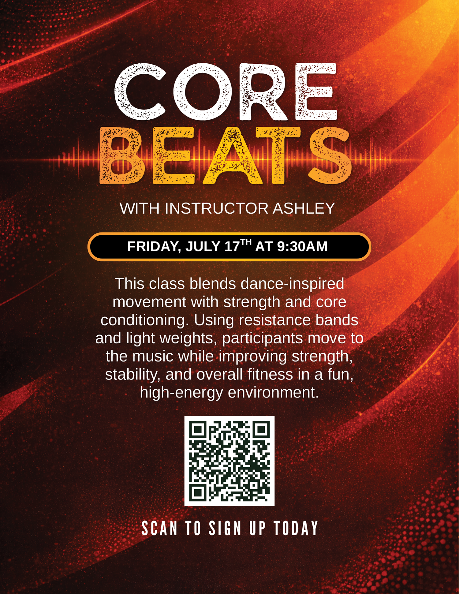 Wheaton Sport Center Group Fitness Core Beats July 17