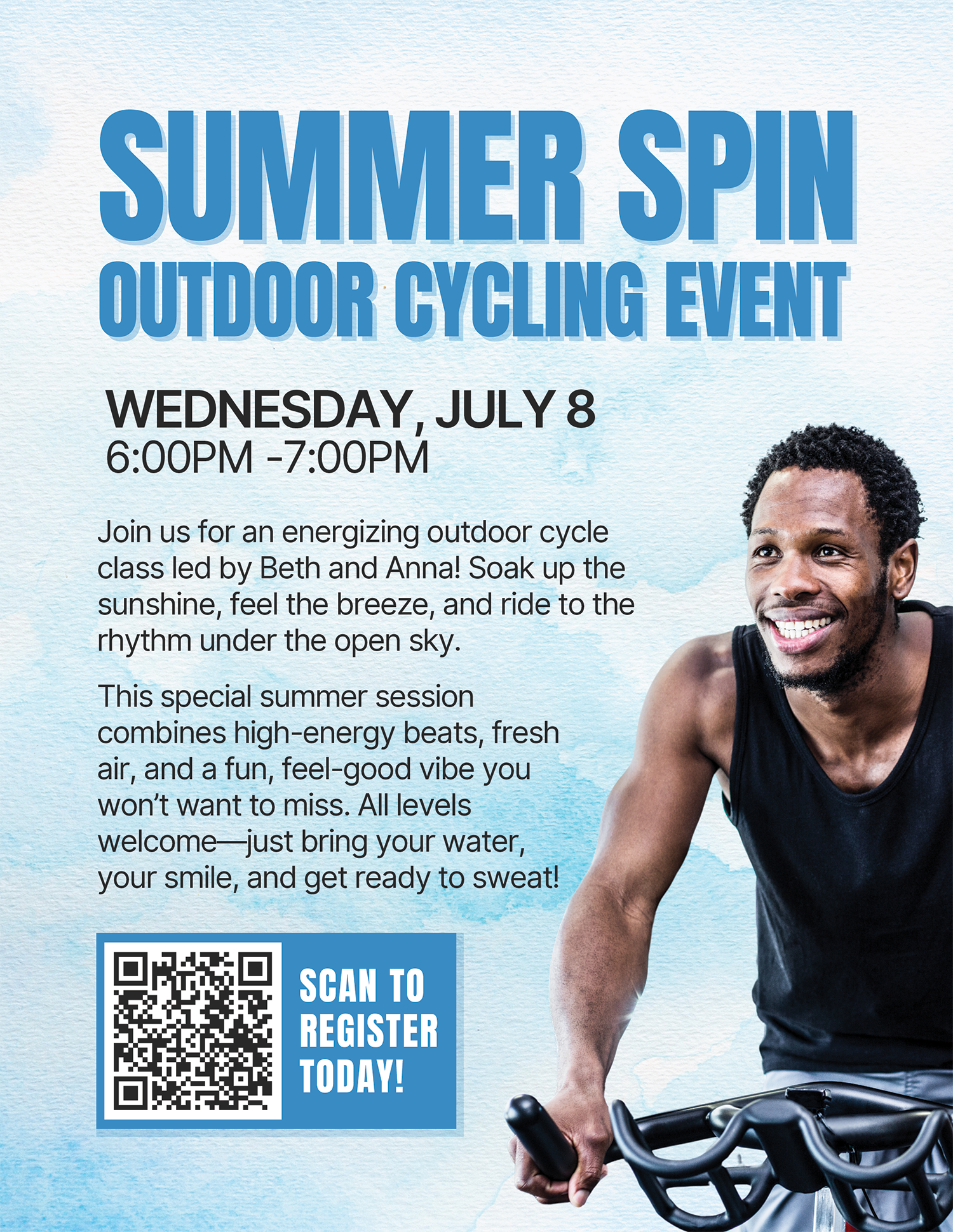 Wheaton Sport Center Group Fitness Summer Spin July 8